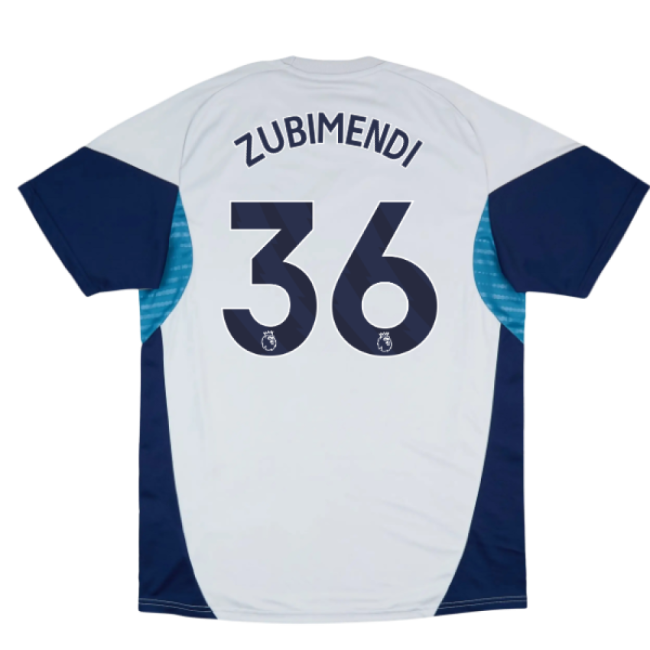 2025-20 Arsenal Training Jersey Zubimendi #36 Men L S M