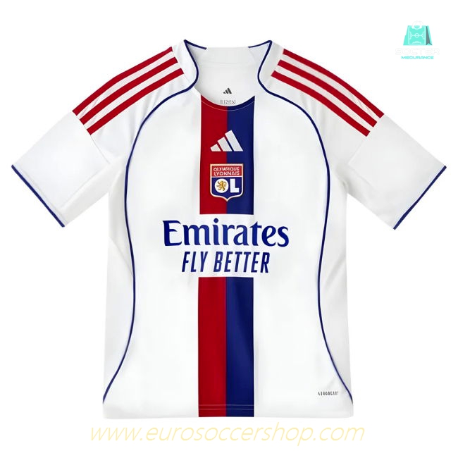 2025-2026 Olympique Lyon Home Shirt (Kids) (Veretout 7)