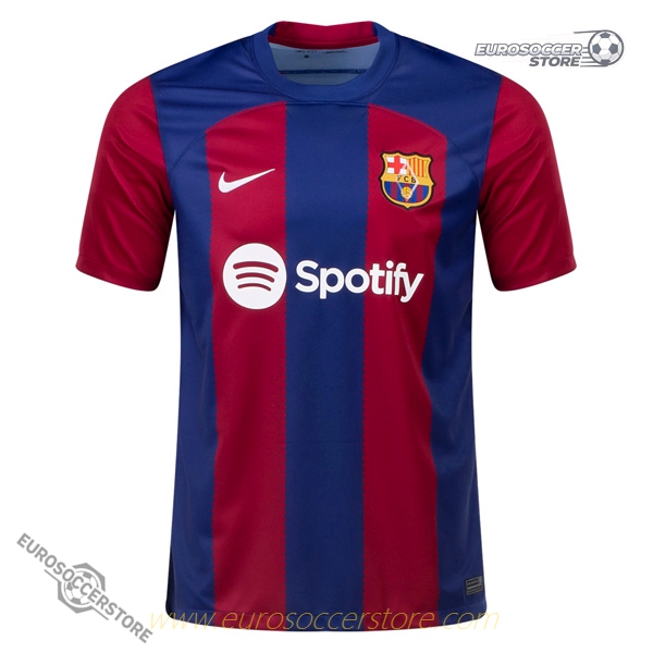 MARCOS A. 17 Home Jersey of Barcelona for the 23-24 Season