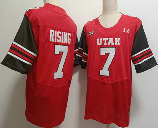 Men's None Red 2024 home jersey Cameron Rising #7 moisture wicking