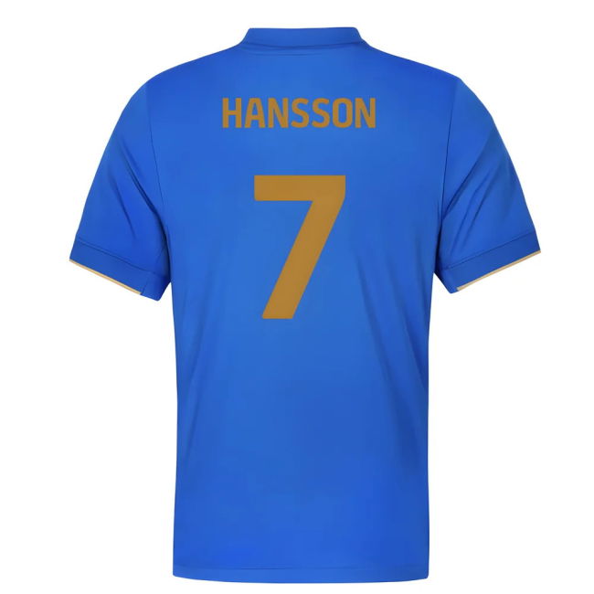 Flexible 2025-2026 BIR Home Match Jersey Hansson 7 Adults First-C#704