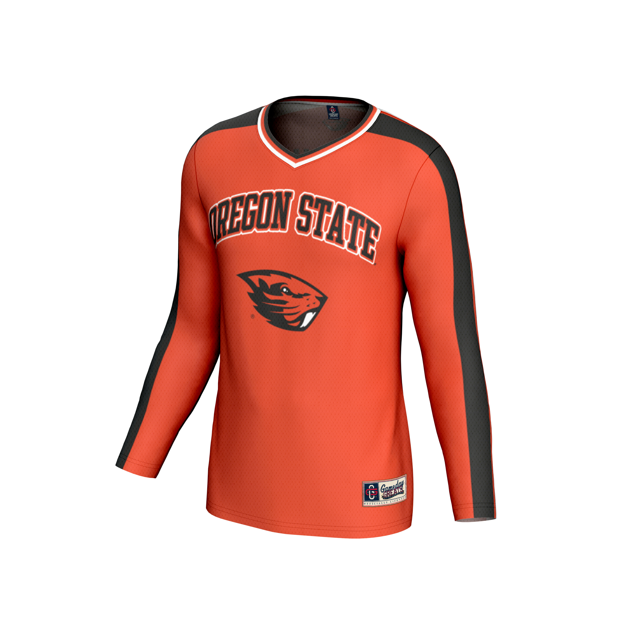 [NJP] Oregon State Beavers GameDay Greats Unisex NIL Pick-A-Player Lightweight Collegiate Volleyball Fashion Jersey - Orange