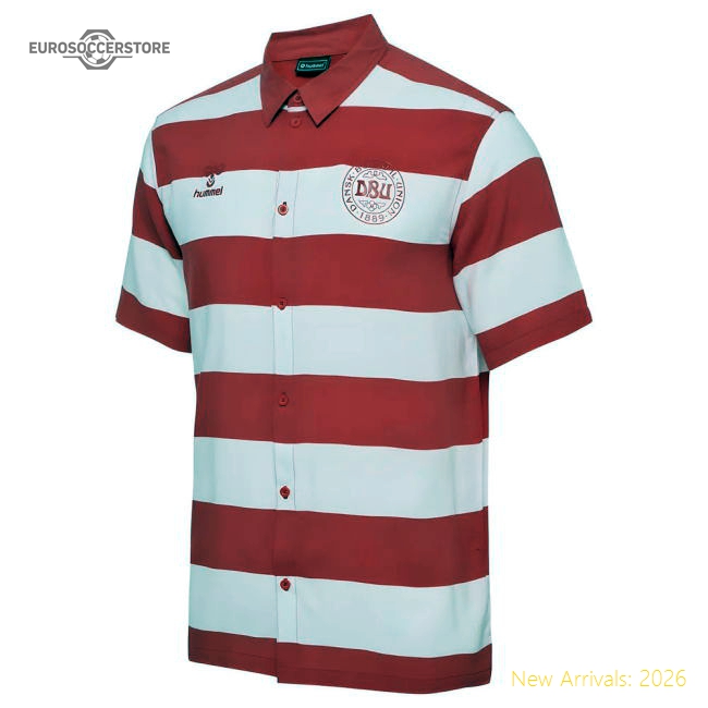 Premium Denmark 2024-2025 Regular Shirt (den) Sleek Timeless