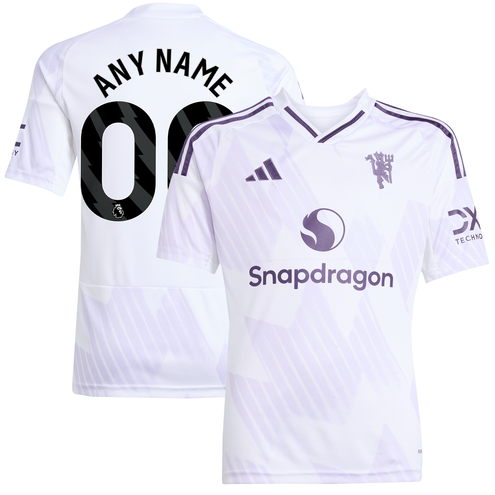 [SJH] Manchester United Youth 2025/26 Away Replica Custom Jersey - White
