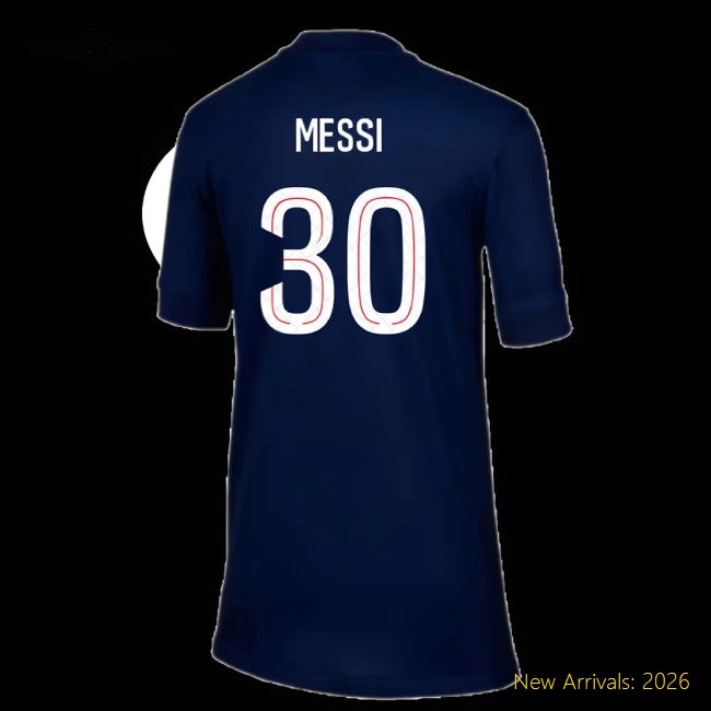 Paris Saint-Germain 2024-25 Home Fan Version For Kids (Messi Game