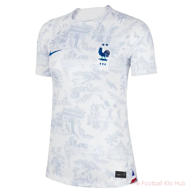 2022-2023 France Away Shirt (Ladies)