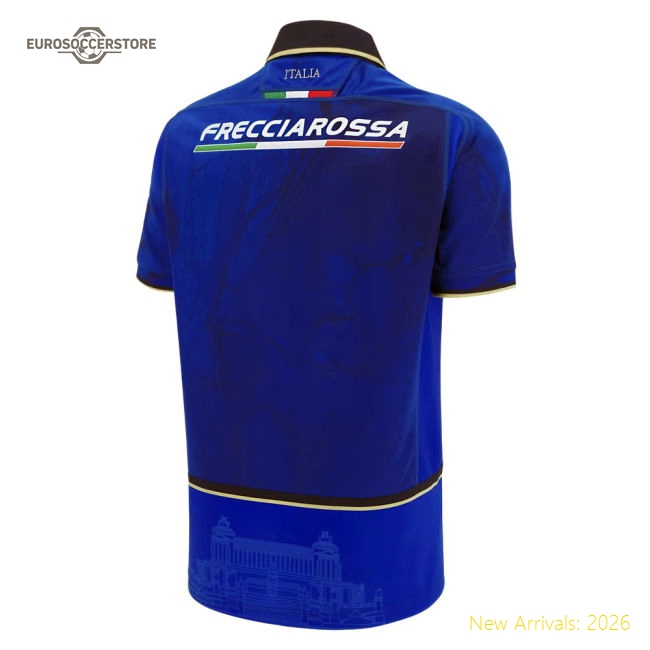2025-2026 Italy FIR Rugby Home Shirt (Kids)