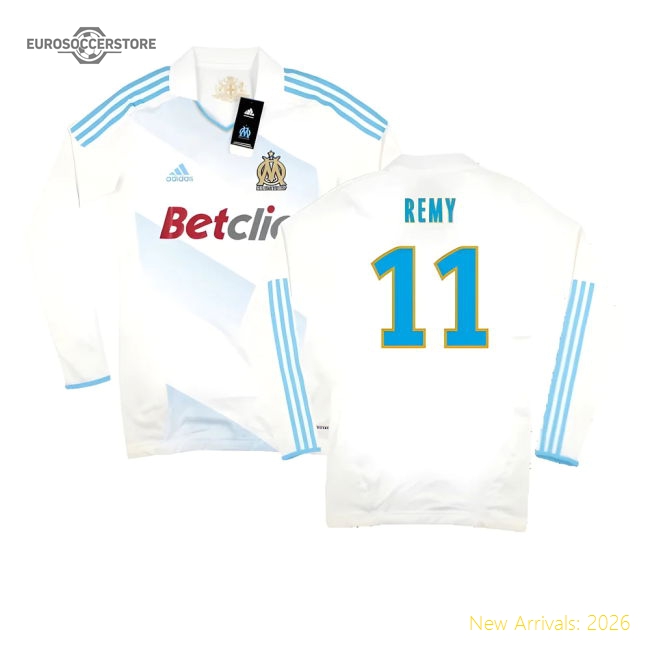 Marseille 2011-12 Player Spec Long Sleeve Home Shirt ((Excellent) L)