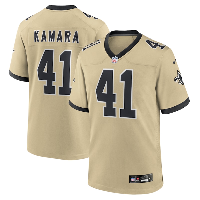 None Alvin Kamara New Orleans Saints Retro Game-Day Essential
