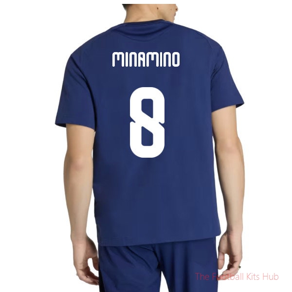 [SPK] 2026/27 Japan Tiro Travel Tee Dark Blue Minamino 8