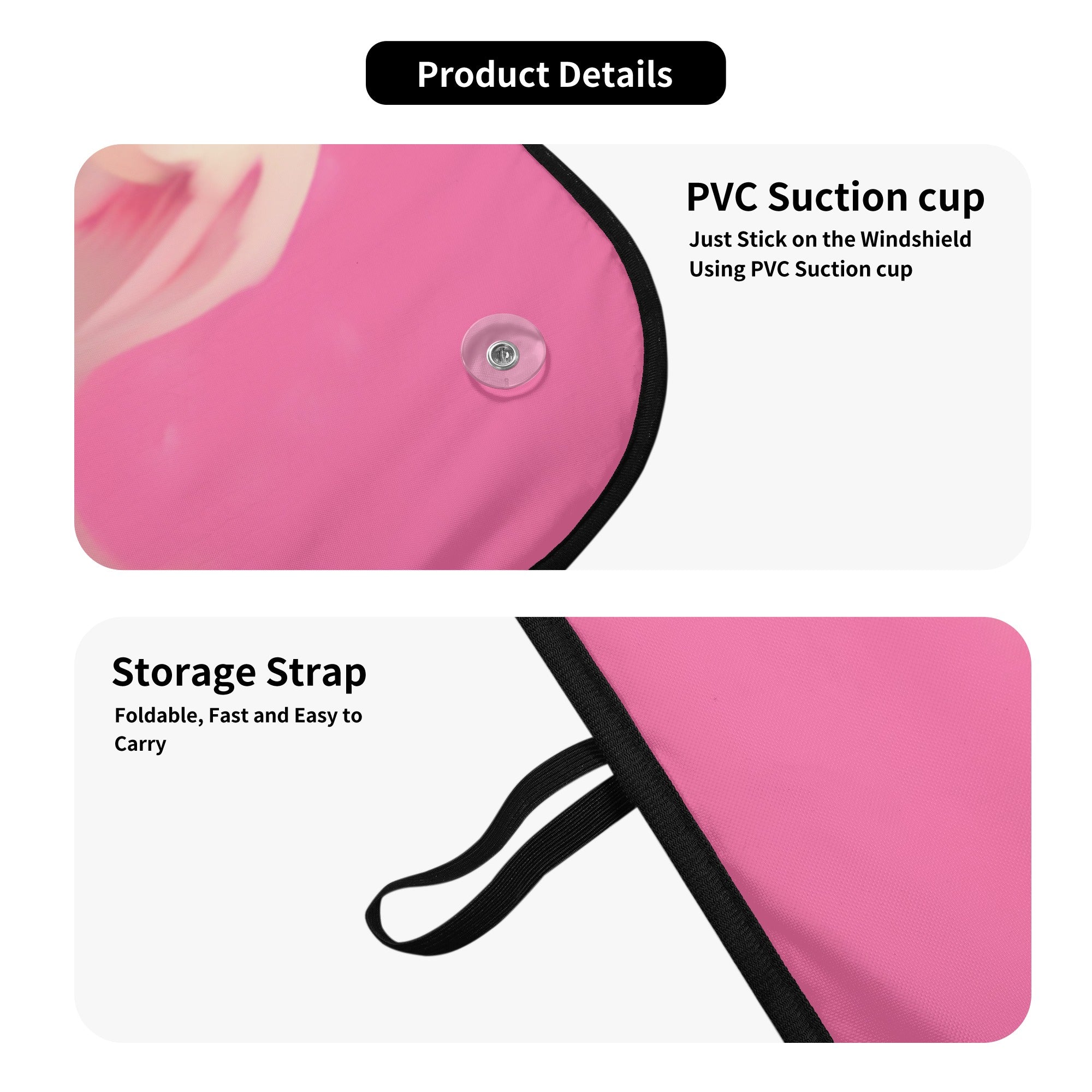 French Bulldog Zoe Car Auto Sun Shade Durable Dog Item