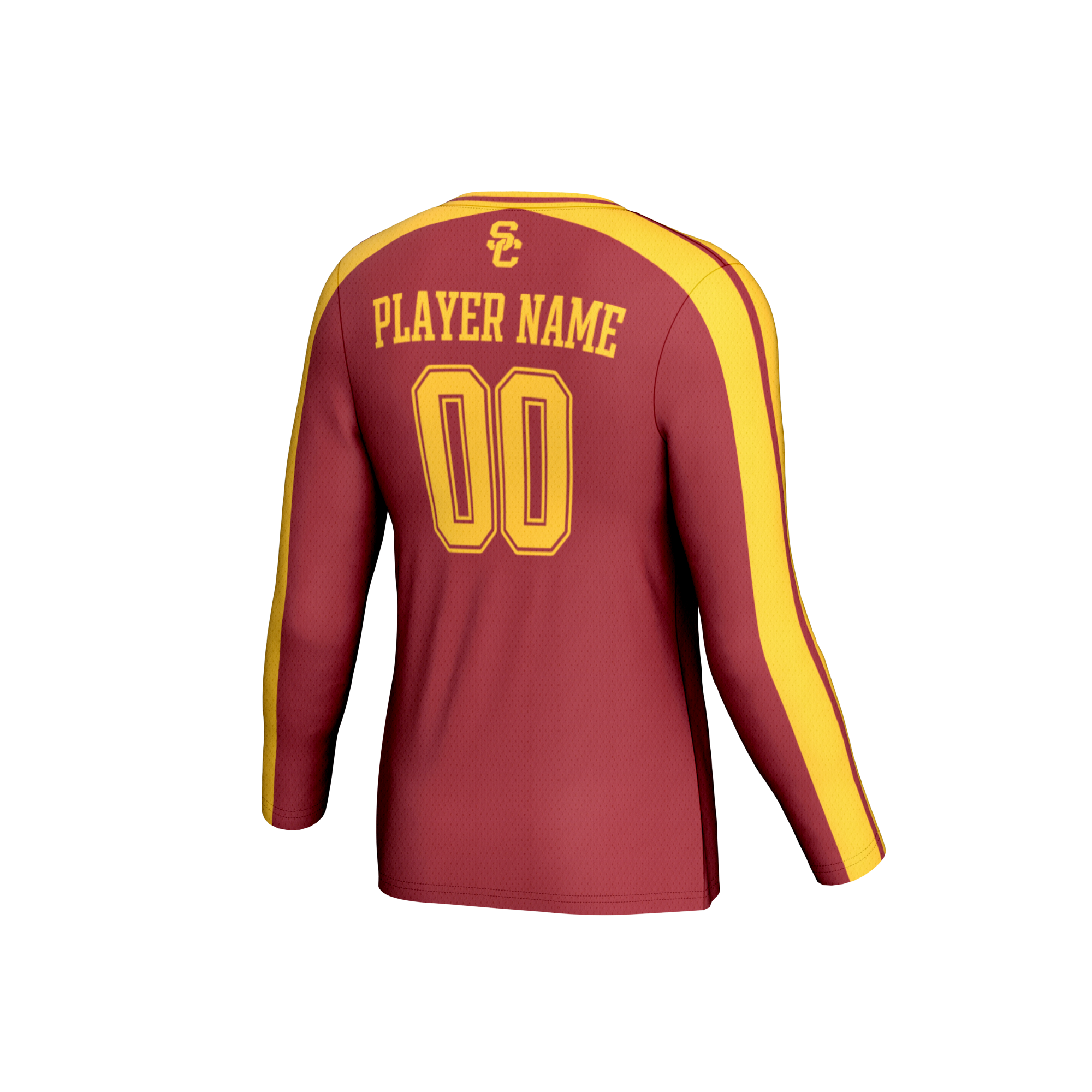 [NJP] USC Trojans GameDay Greats Unisex NIL Pick-A-Player Collegiate Women's Volleyball Lightweight Fashion Jersey - Cardinal