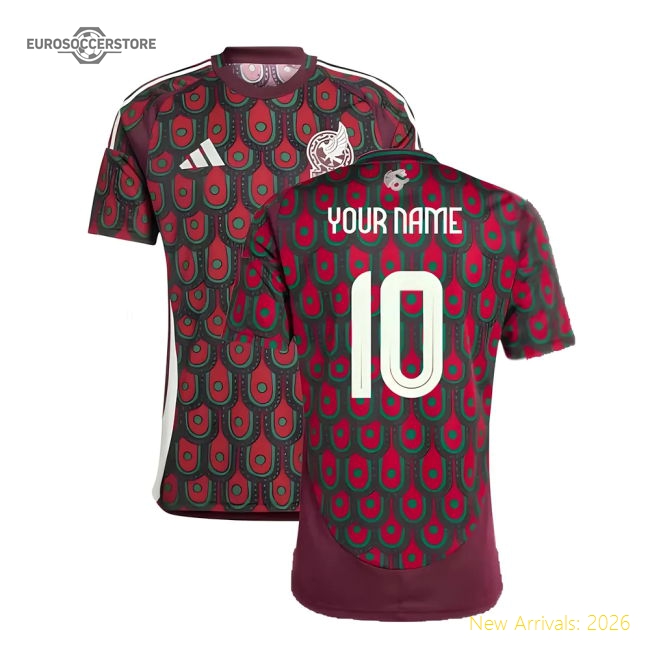 Top-grade 2024-2025 El Tri Home Kit (your Name) - Budget-friendly