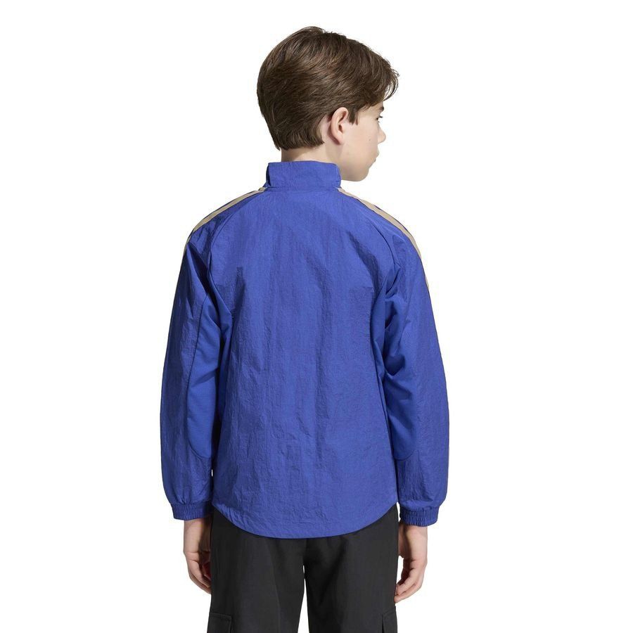 Italy Training Jacket Anthem - Blue Kids