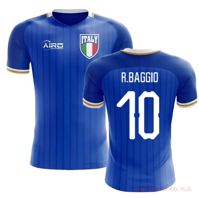 [LK] 2025/26 Italy Home Football Shirt (R.Baggio 10)