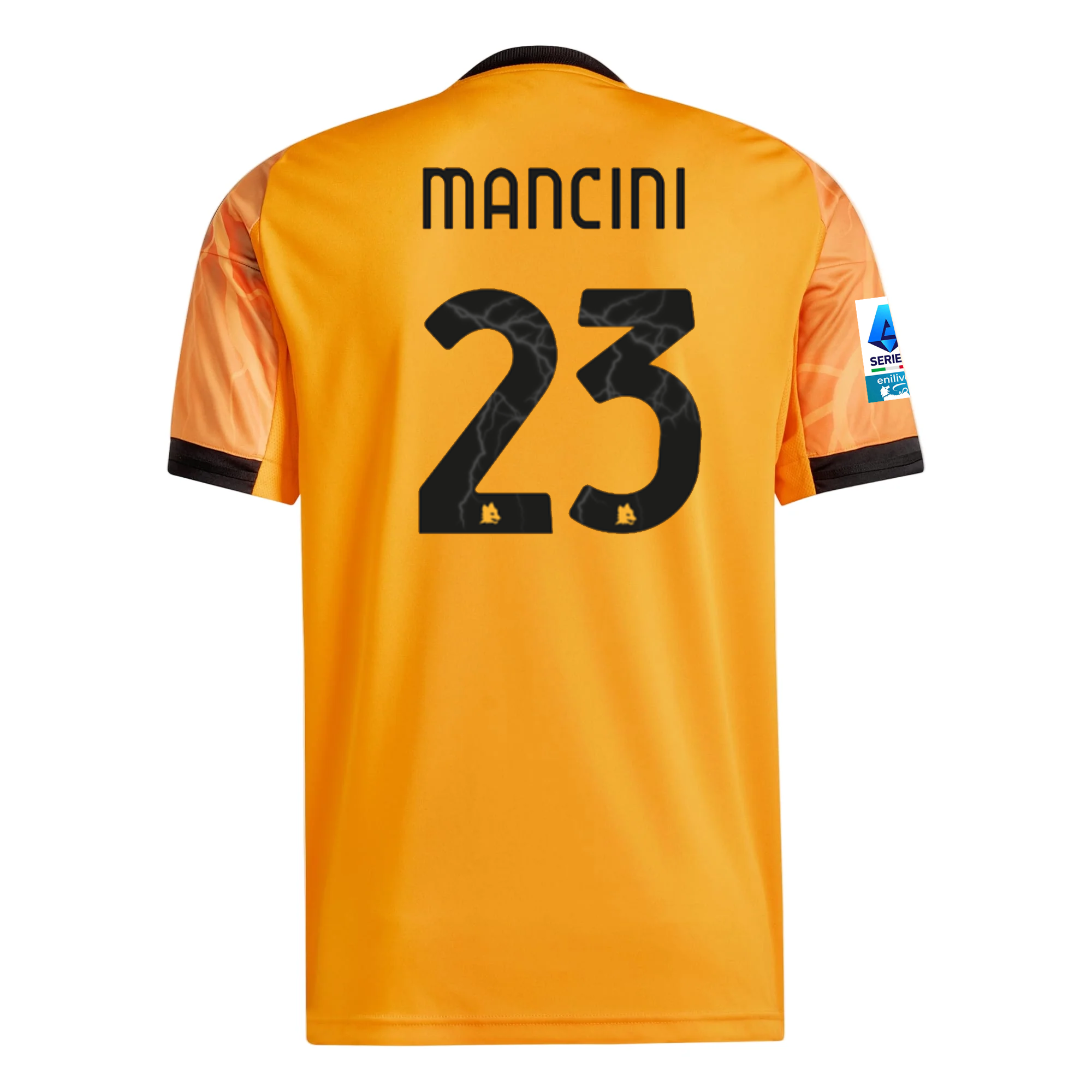 AS Roma Mancini 2025-2026 Ser Away Jersey – Authentic Shirt