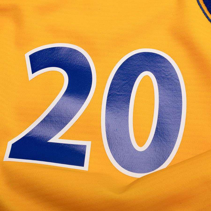 [EFKS] 2000 Sweden Size LARSSON 20 Home Jersey M (8/10)