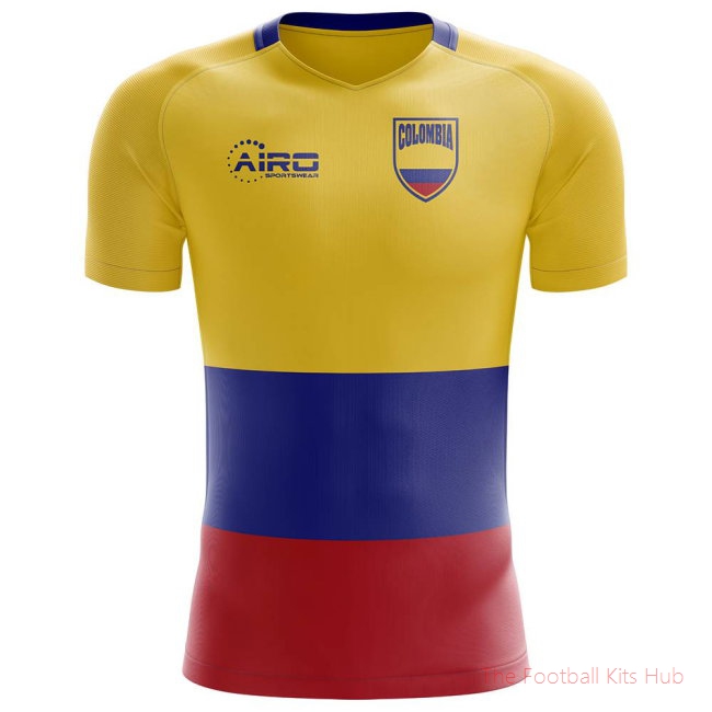 2025-2026 Colombia Flag Concept Football Shirt - Baby