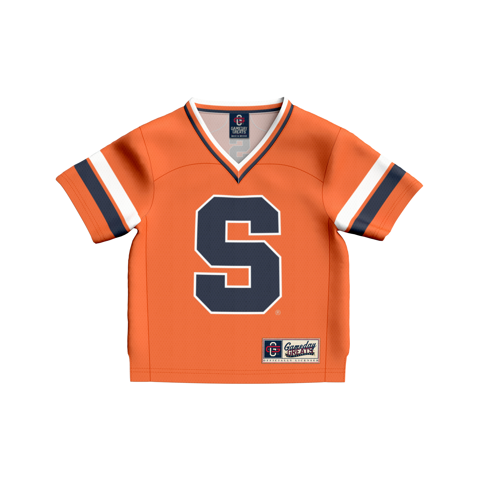 #1 Syracuse Orange GameDay Greats Infant Lightweight Collegiate Football Fashion Jersey - Orange