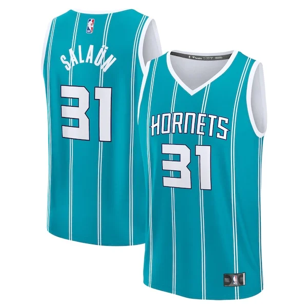 Tidjane Salaun CHA Authentic Fast Break Jersey - Cost-Effective