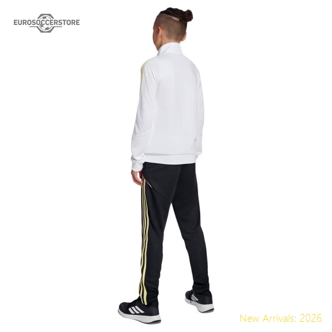 Top-Quality 2025-2026 Juventus Tracksuit (White) - Kids