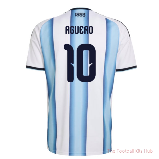 2026-2027 Argentina Home Shirt (Aguero 10)