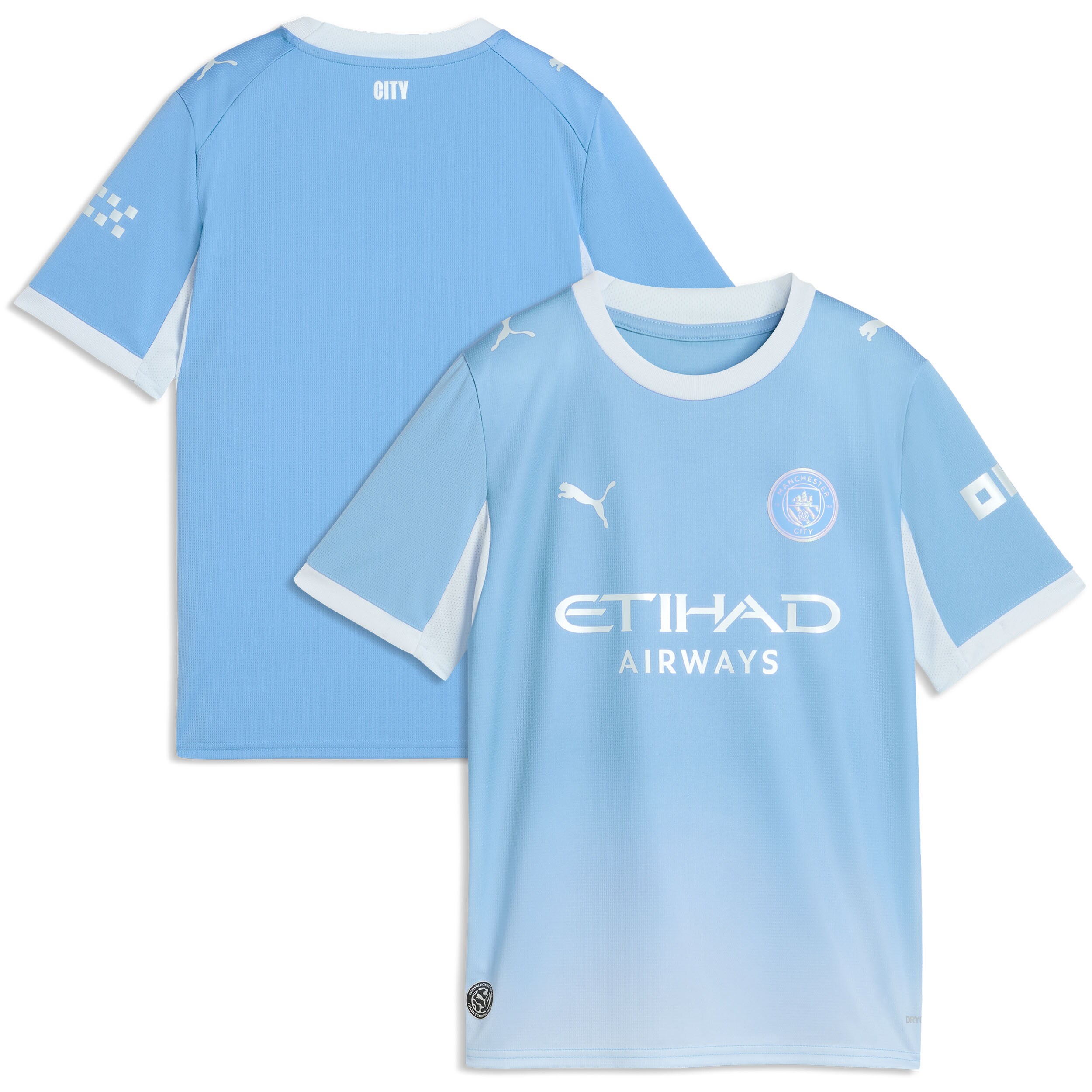 [SJH] Manchester City Youth 2026/27 Home Replica Jersey - Light Blue