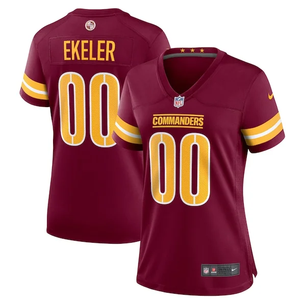 None Game NFL Jersey - Burgundy | Elite Football Apparel | NFL Footbal
