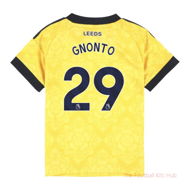 Replica Breathable Leeds 2026-2027 Away Baby Kit (Gnonto 29)