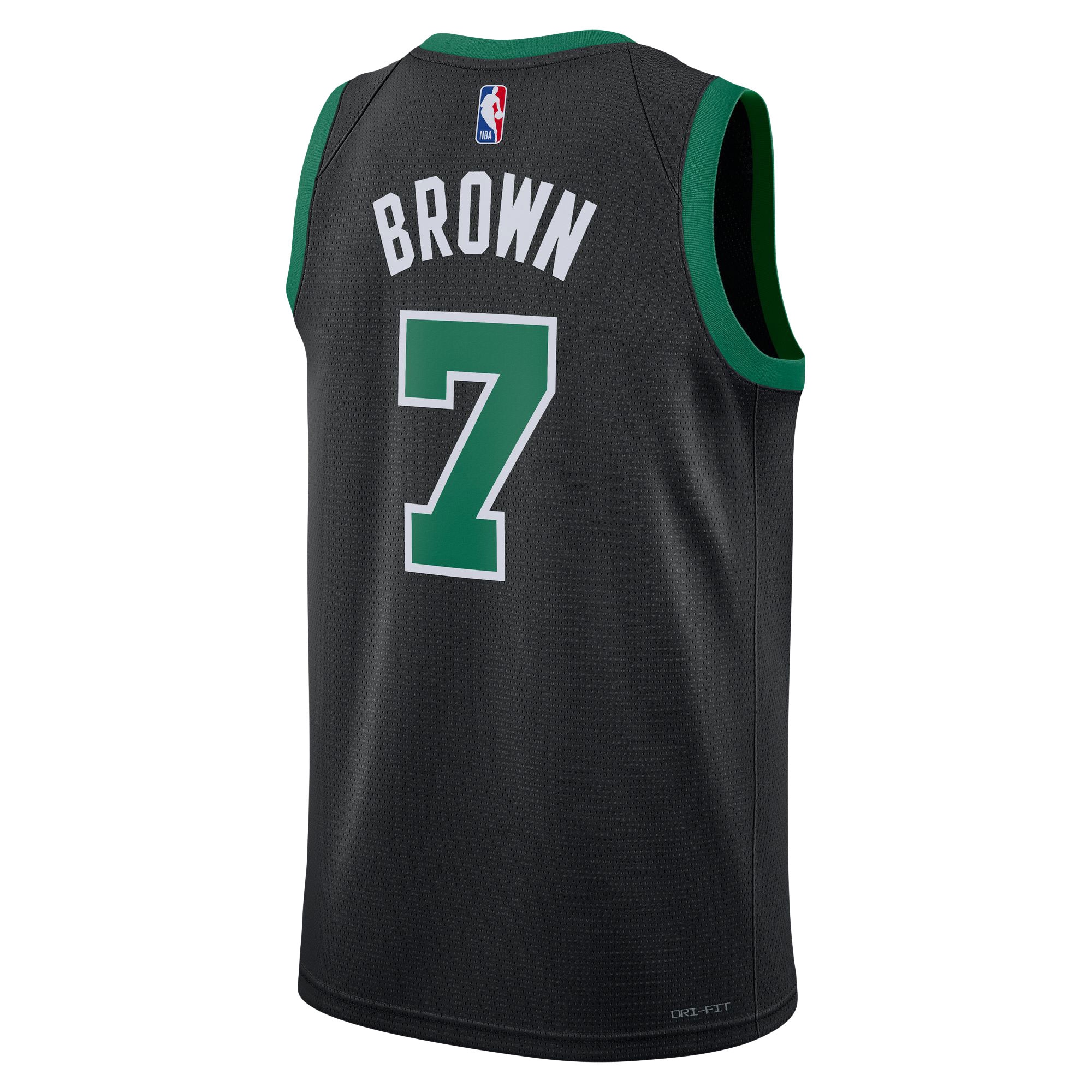 [LK] Jaylen Brown #7 Boston Celtics Unisex Swingman Jersey - Statement Edition - Black