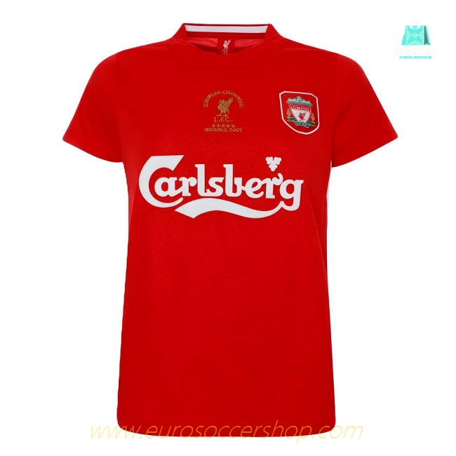 Liverpool FC 2005 Istanbul Home Shirt (Womens) (Baros 5)