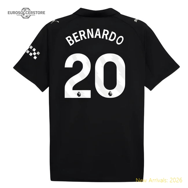 Performance Classic 2025-2026 Man City Away Shirt Bernardo 20