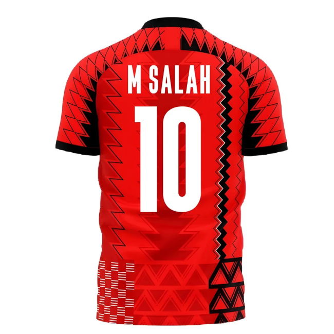 Egypt 2025-2026 AFCON Concept Football Kit (Libero) (M SALAH 10)