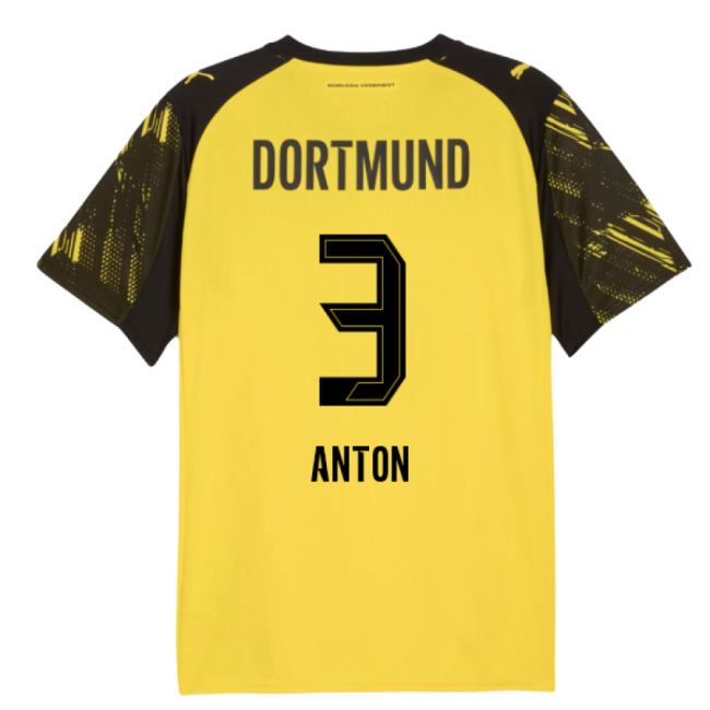 2025-2026 Borussia Dortmund Home Shirt (anton 3) - Competitive Price