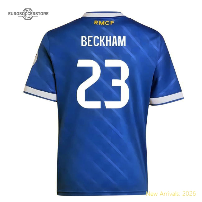 2025-2026 Real Madrid Third Pro-level Jersey Beckham Adidas Climacool