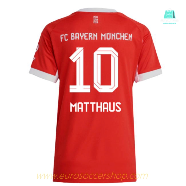 2025-2026 Bayern Munich Home Shirt (Womens) (Matthaus 10)