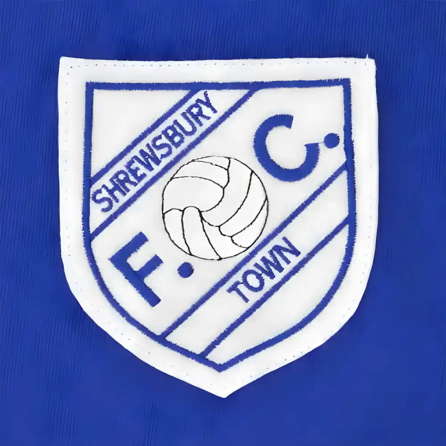 Shrewsbury Town 1960s Retro Football Shirt