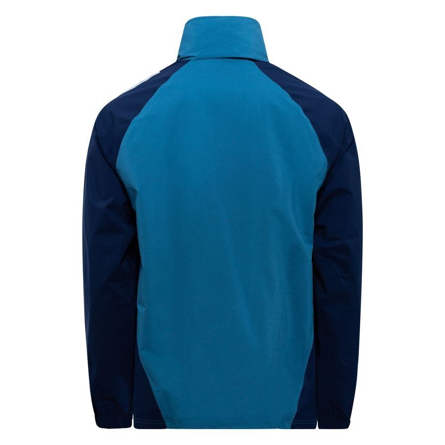 Arsenal Rain Travel Jacket Tiro 25 Jet Blackened Blue/night Indigo