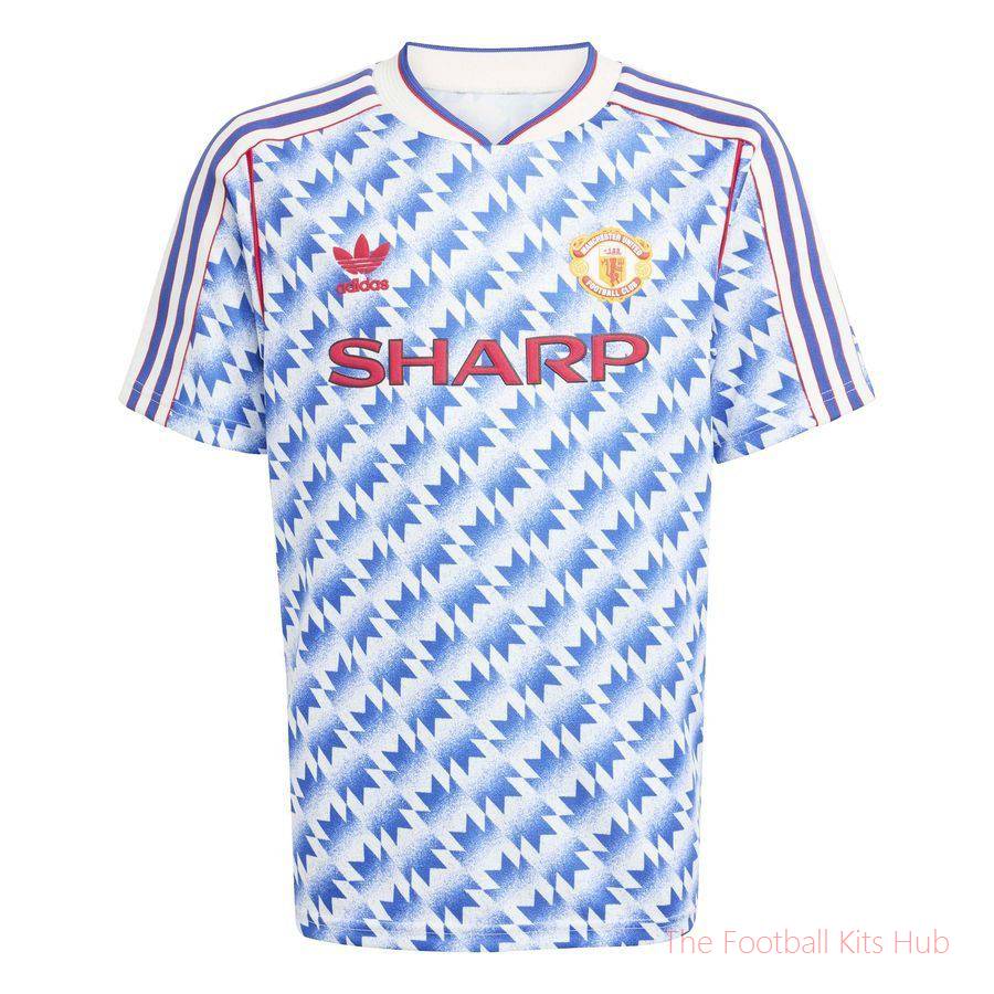 Manchester United Away Shirt 1990/92 Kids