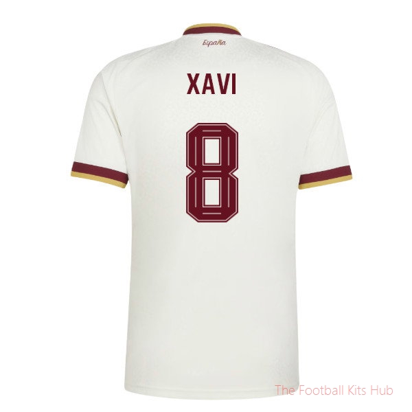 2026-2027 Spain Away Shirt (Xavi 8)