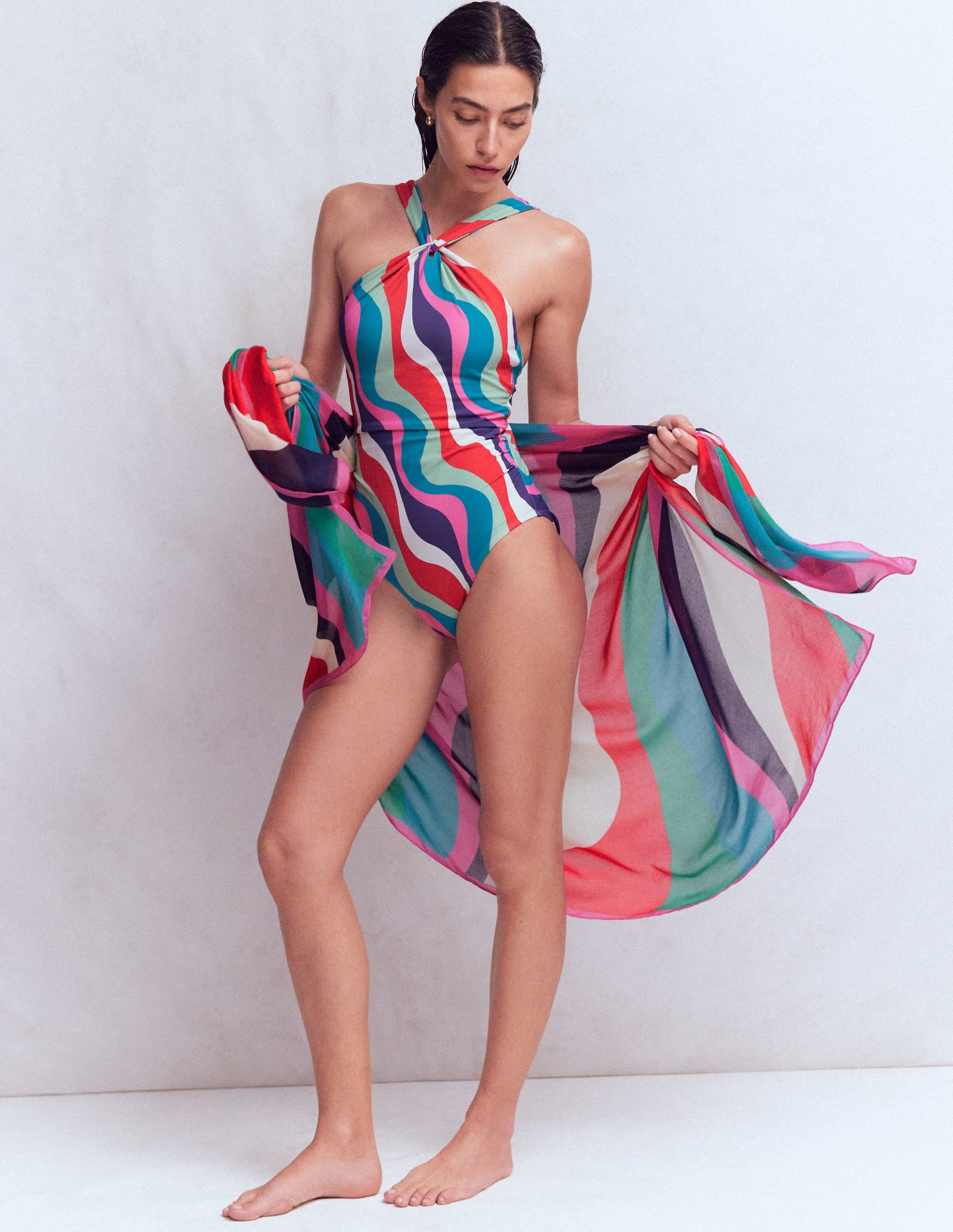 Printed Sarong Scarf