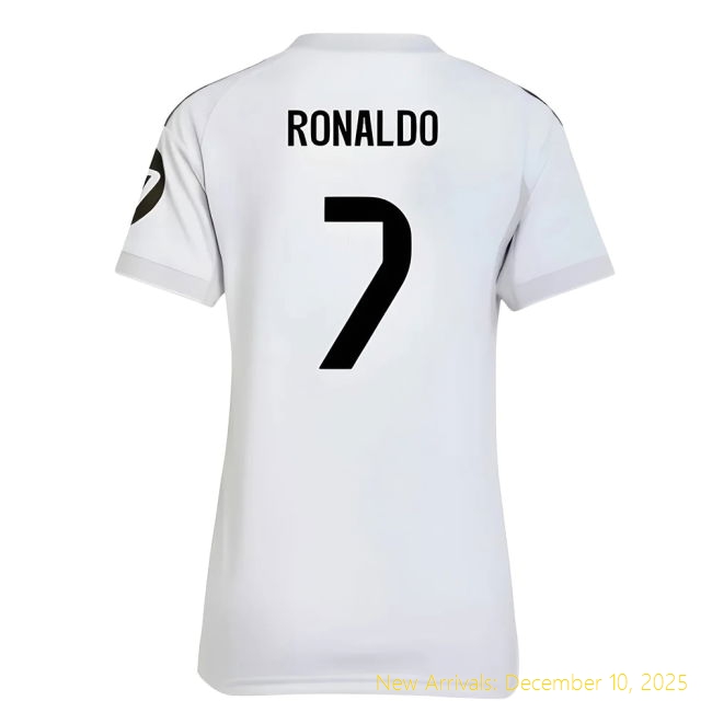 2025-2026 Real Madrid Home Shirt - Authentic Fan Gear (Ronaldo 7) -...