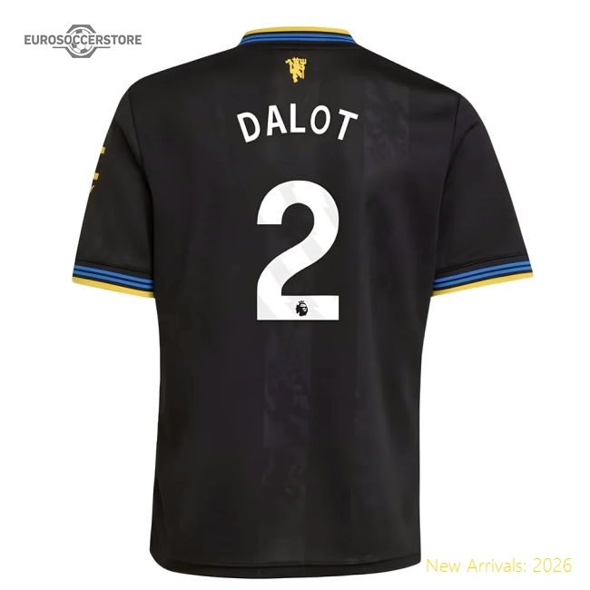 Premium 2025-2026 Man Utd Third Shirt (kids) (dalot 2) - Authentic Design
