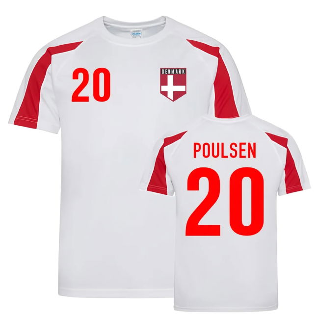 Denmark Senior Team Professional Grade Home Professional Jersey