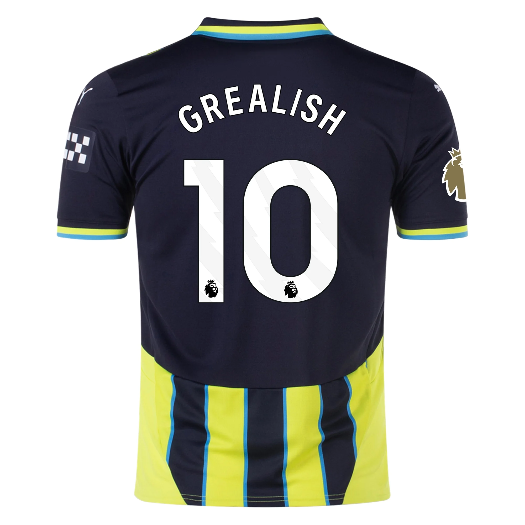 Manchester City Grealish 2024-2025 UCL Away Jersey – Authentic Shirt