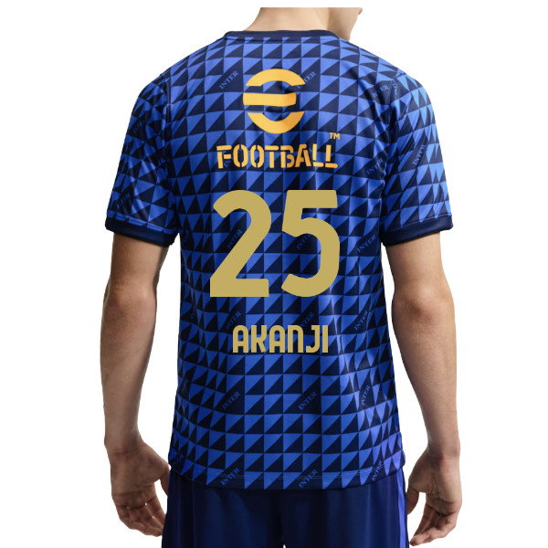 [JED] 2026-2027 Inter Milan Pre-Match Shirt (Blue) (Akanji 25)