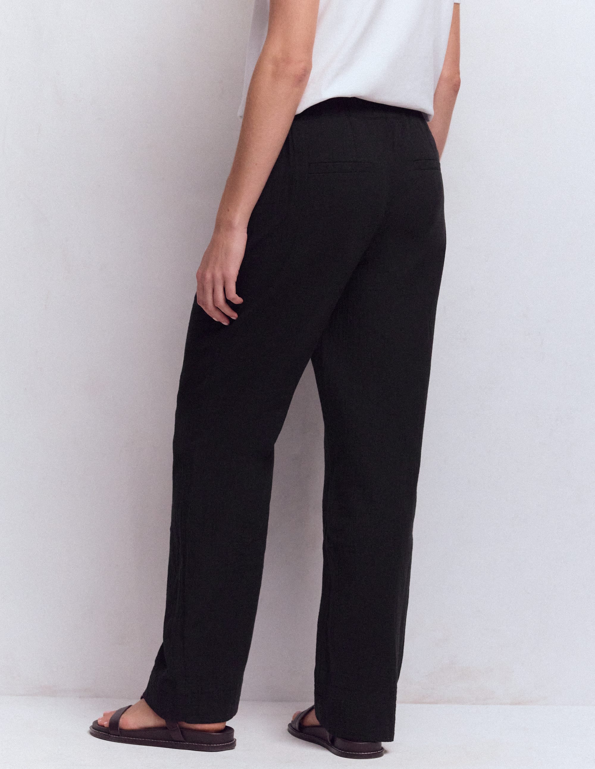 Pull On Double Cloth Trousers