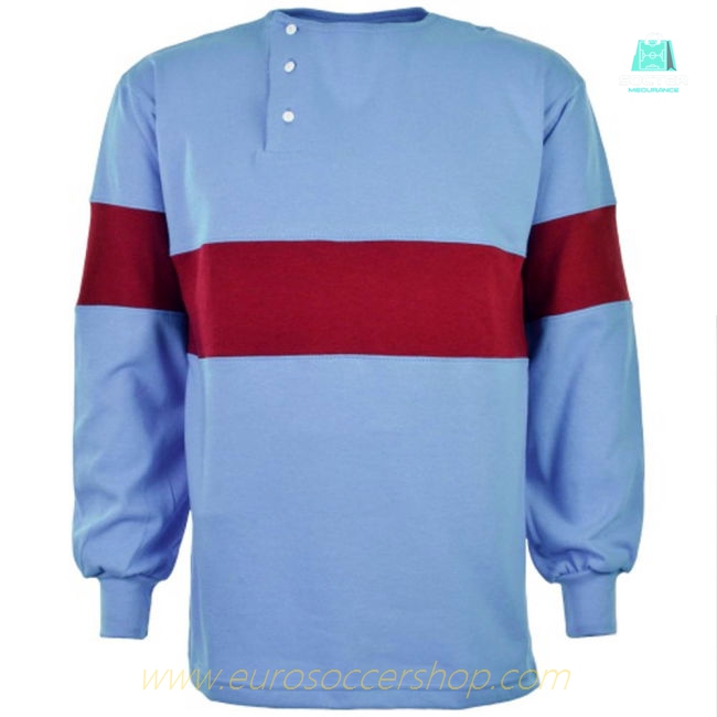 West Ham- Thames Iron Works 1902-1903 Home Retro Football Shirt