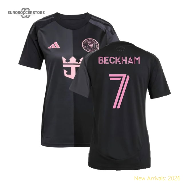 S Inter Miami Female 2025 Away Jersey Shirt Football Fan Football Fan Gear