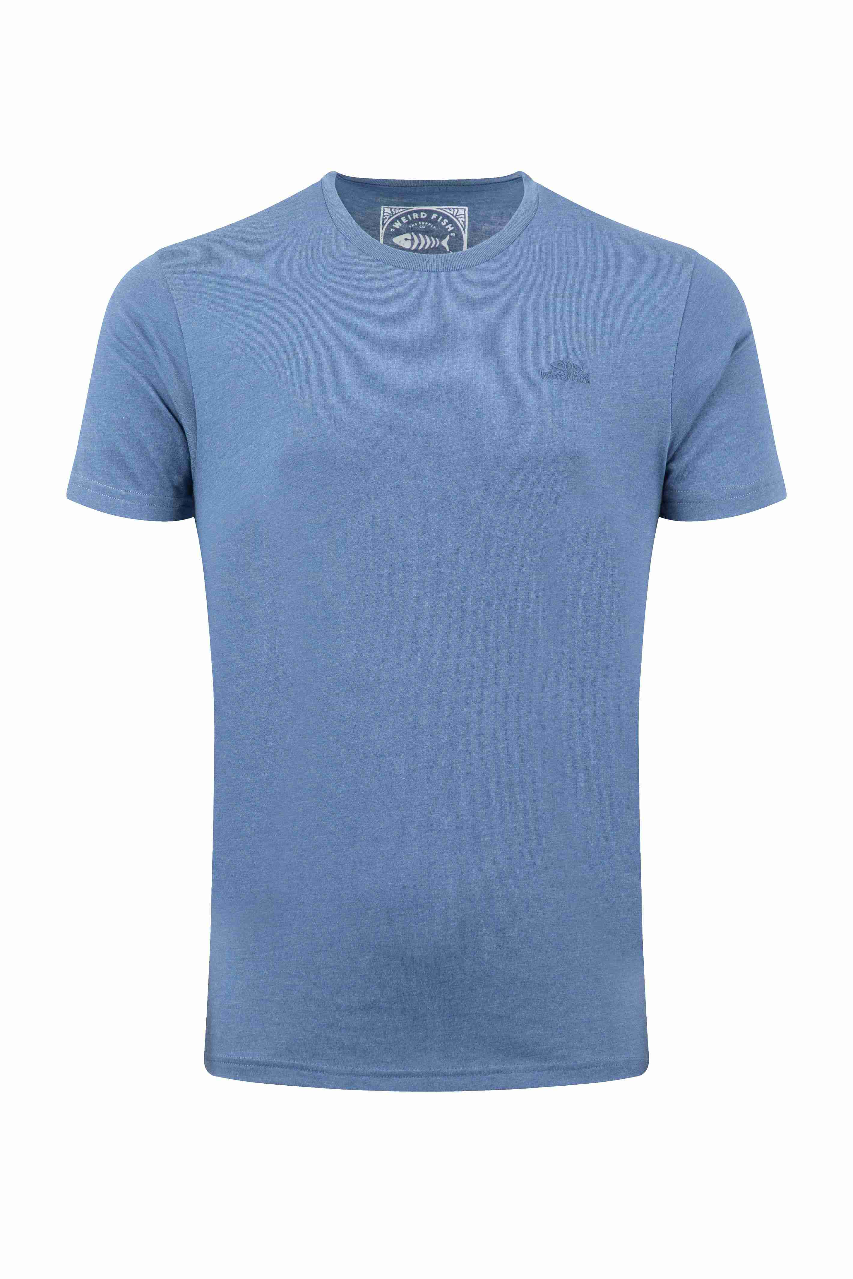 Hooked Branded T-Shirt Mid Blue